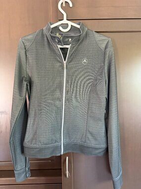 BOCA Performance Athletic Zip Jacket | Women's Small | Grey